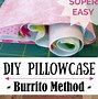Image result for DIY Pillowcase Pattern