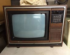 Image result for Old Wood CRT TV