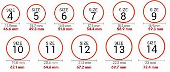 Image result for 16 Cm Ring Size