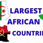 Image result for Largest African Country