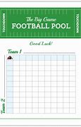 Image result for Printable 50 Square Football Pool