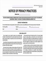 Image result for Notice of Privacy Practices for Counselors