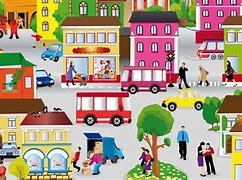 Image result for Daily Life in a Community Cartoon