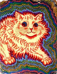 Image result for Louis Wain Psychedelic Cats