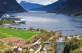 Image result for Norway Cruise Ship Port Top-Down View