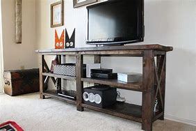 Image result for DIY TV Console Table