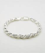 Image result for silver rope chains bracelets
