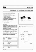 Image result for 2764 Eprom Pinout