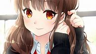Image result for Anime Girl with Light Brown Hair