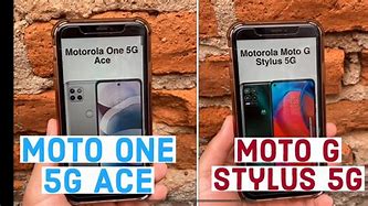 Image result for Motorola One 5G Ace vs Moto G Stylus 5G