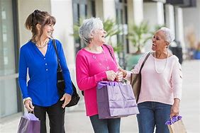 Image result for Old Woman Walking