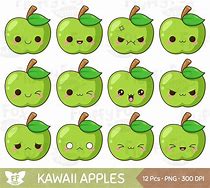 Image result for Kawaii Apple