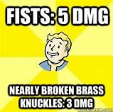 Image result for Brass Knuckles Meme