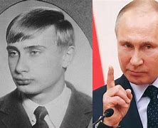 Image result for Vladimir Putin with Long Hair