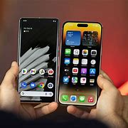 Image result for Pixel 8 UI vs iPhone 14