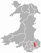 Image result for Map of Roads in Torfaen