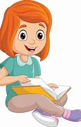 Image result for girls read books cartoons