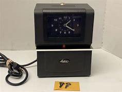 Image result for Lathem Time Card Machine