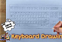 Image result for Standard Keyboard Drawing