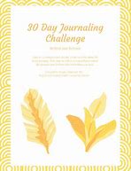 Image result for 30-Day Journaling Challenge