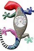 Image result for Outdoor Wall Clock Thermometer