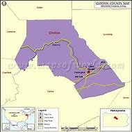 Image result for Clinton County PA Twp Map