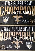 Image result for New Orleans Saints Super Bowl Banner