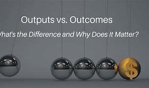 Image result for Output vs Outcome Meme