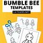 Image result for Mini Box Template Bee