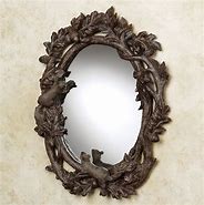 Image result for Rustic Oval Mirror