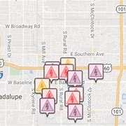 Image result for SRP Outage Map