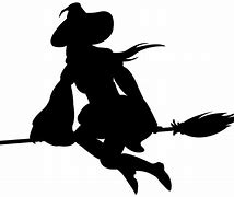 Image result for Flying Witch Silhouette Clip Art
