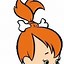Image result for Pebbles Face Cartoon