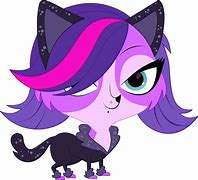 Image result for Purple Cat Character