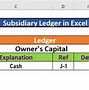 Image result for Subsidiary Ledger