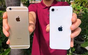 Image result for iPhone 6 vs SE 2020