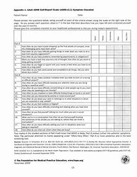 Image result for Adult ADHD Test Printable