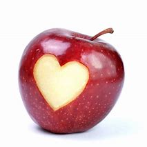 Image result for Apple Food Heart