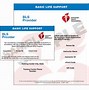 Image result for Basic Life Support CPR Card