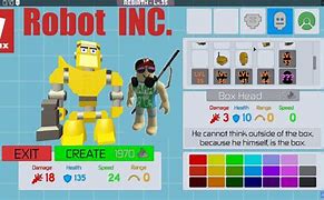 Image result for Roblox Robot Inc Robots