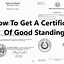 Image result for Copy of Certificate of Good Standing