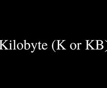 Image result for Kilobyte