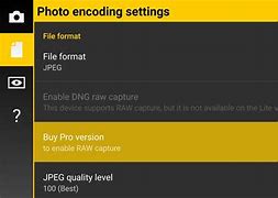 Image result for Camera Settings App