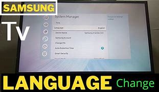 Image result for Samsung TV Language Settings