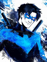 Image result for Cool Nightwing Pose