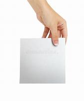 Image result for Woman Hand Holding Paper
