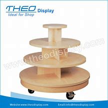 Image result for Display Table On Wheels