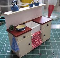 Image result for 1 24 Scale Dollhouse Kitchen