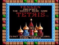 Image result for Tetris Console Title Screen