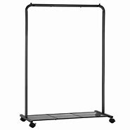 Image result for Industrial Clothing Rack with Shelves